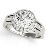 Engagement Rings Halo Round - TN83556